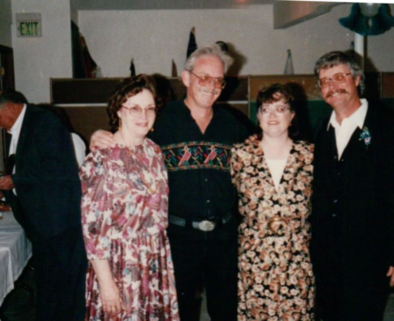 1995 Nana, Tony, Elaine, Larry. Nevada